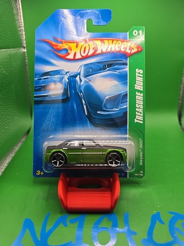 2008 Hot Wheels Treasure Hunts Chrysler 300C Limited Edition Rare w/ Protector - Picture 2 of 3