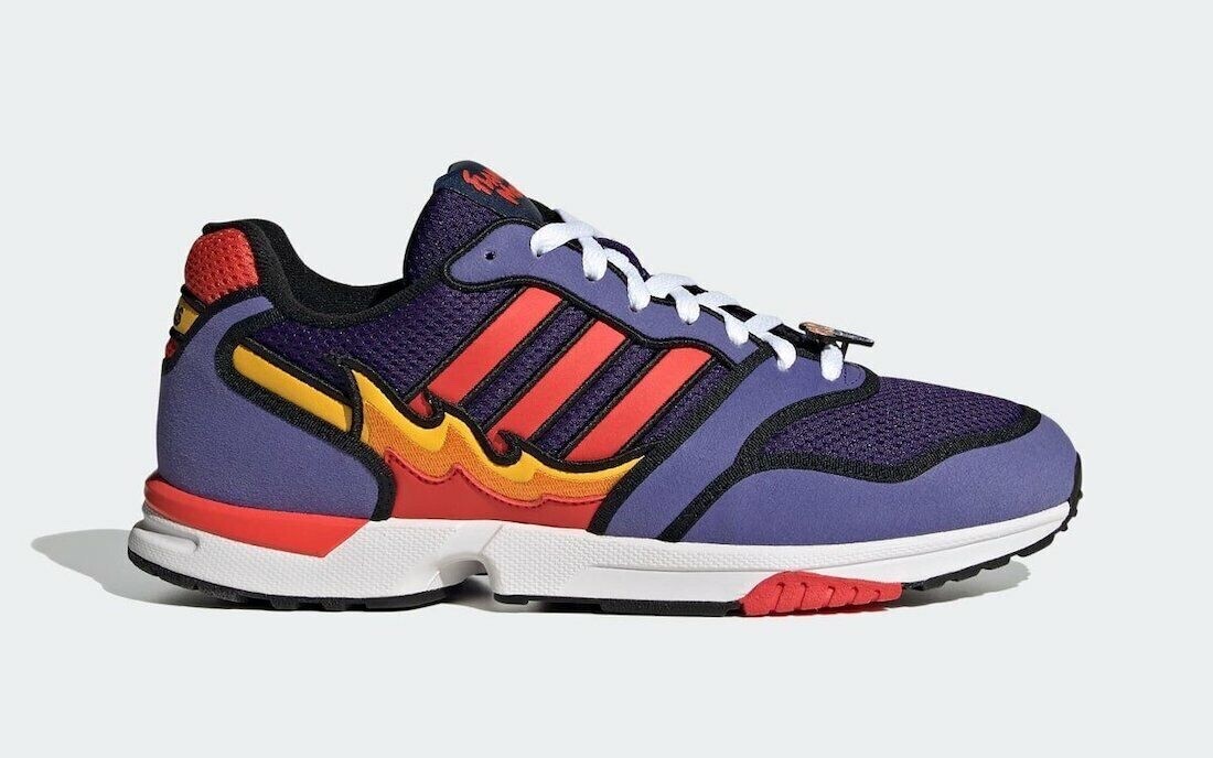 Adidas ZX 1000 The Simpsons Flaming Moes H05790 Fashion Shoes