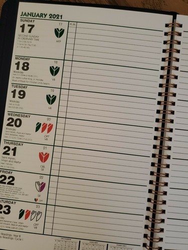 2023-catholic-liturgical-desk-calendar-with-mass-request-record-ebay