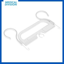 Supporto in plastica porta sacca urina - reggi sacche per urine da letto gancio