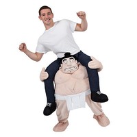 Carry Me Sumo Wrestler Funny Adults Mascot Fancy Dress Up Party Charity Costume Carry Me Sumo Wrestler Funny Adults Mascot Fancy Dress Up Party Charity Costume