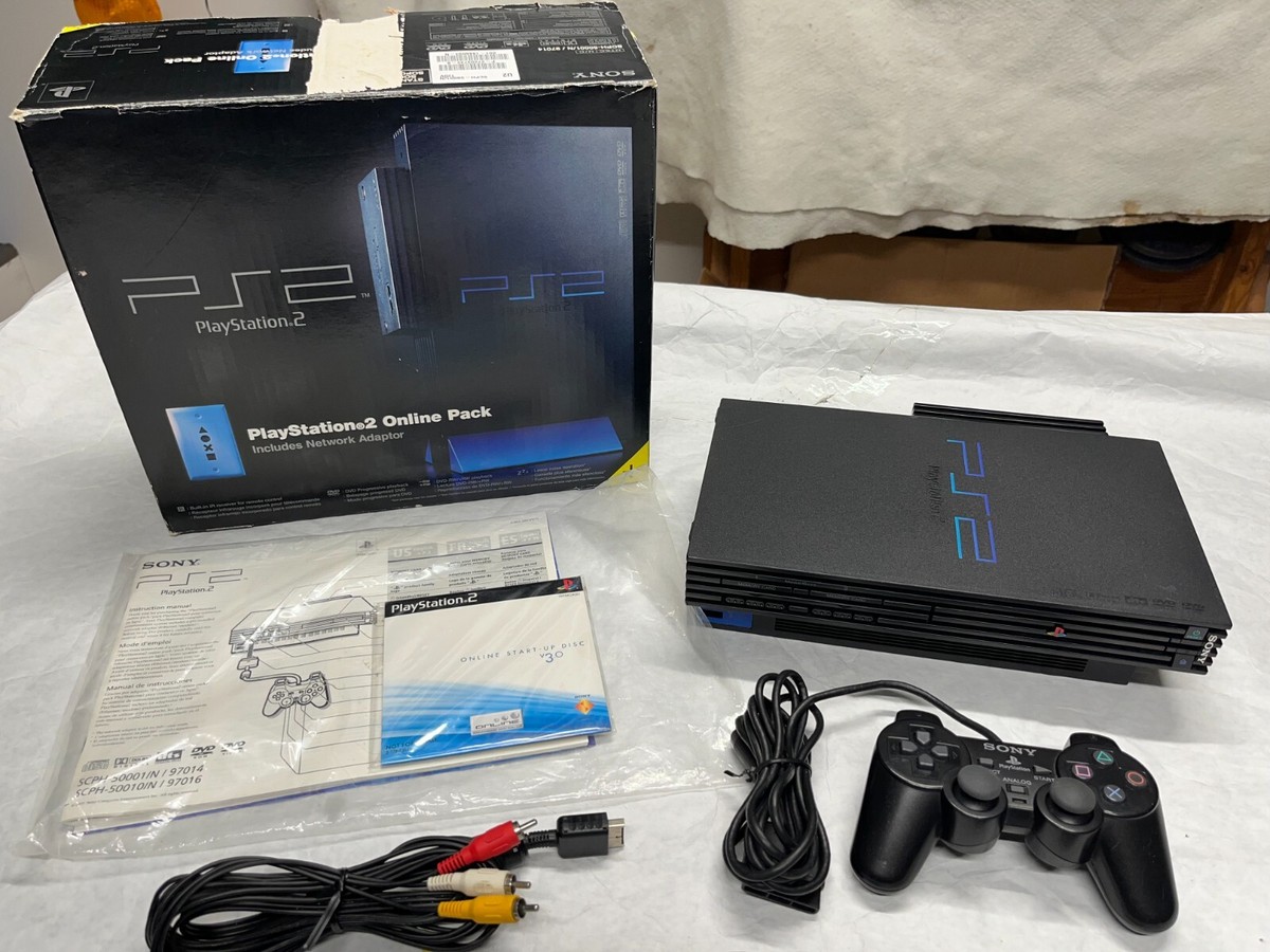 Sony Playstation 2 Online Pack PS2 Console System 50001/N Original