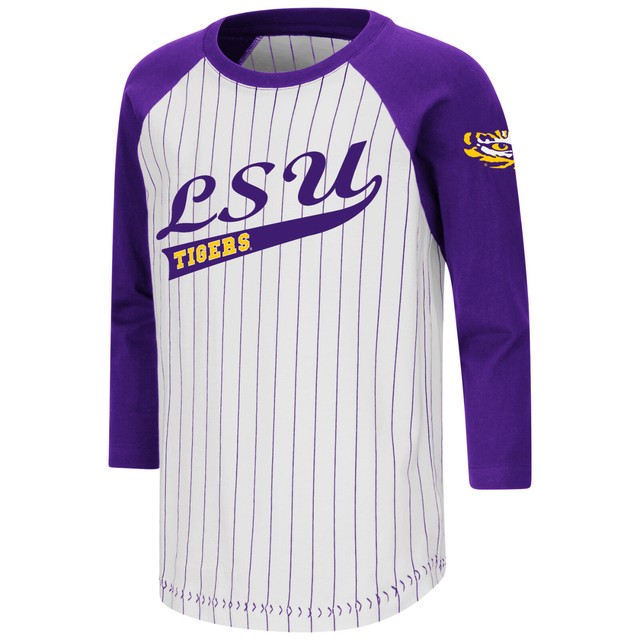 LSU Tigers Youth Baseball Shirt Sizes XSXL Free Shipping Stone Age eBay