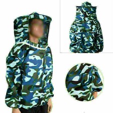 Beekeeping Jacket Veil Smock Equipment Supplies Hat Sleeve Suit UK