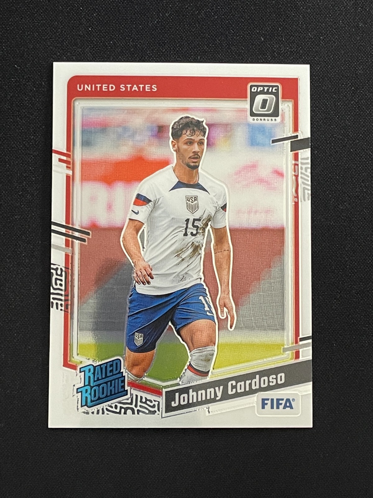 Johnny Cardoso 2023-24 Panini Donruss Optic Rated Rookie #180