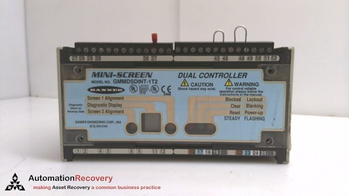 BANNER GMMDSDINT-1T2, MINI-SCREEN DUAL CONTROLLER #301445