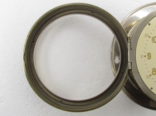 Vostok 8 Days Vintage 1953 USSR Russian Navy Boat & Ship Submarine Cabin Clock - Picture 6 of 15