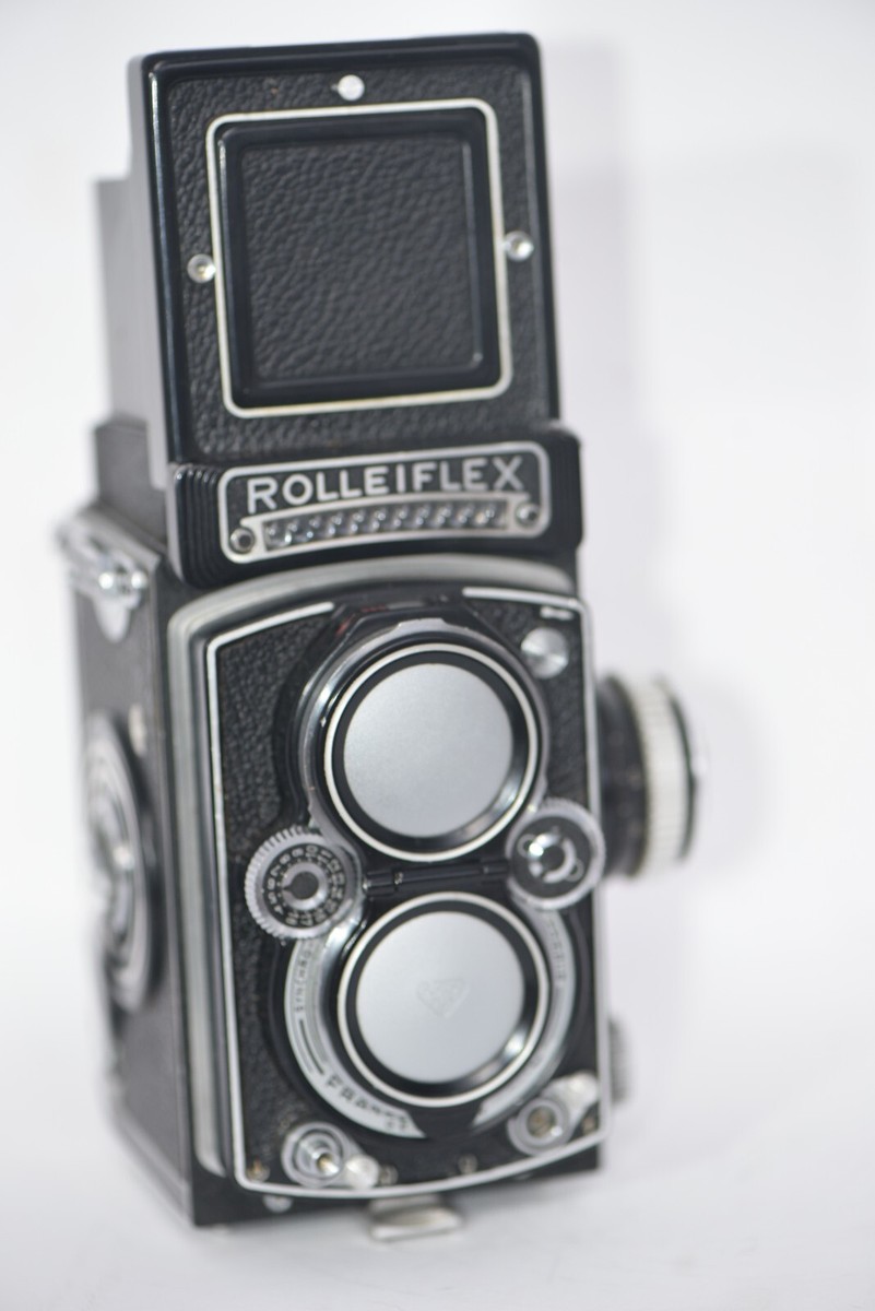 【cleverforever】Rolleiflex Planar F3.5 Rolleiflex 3.5F Zeiss Planar and Flat Back, Type 3, mint, SN