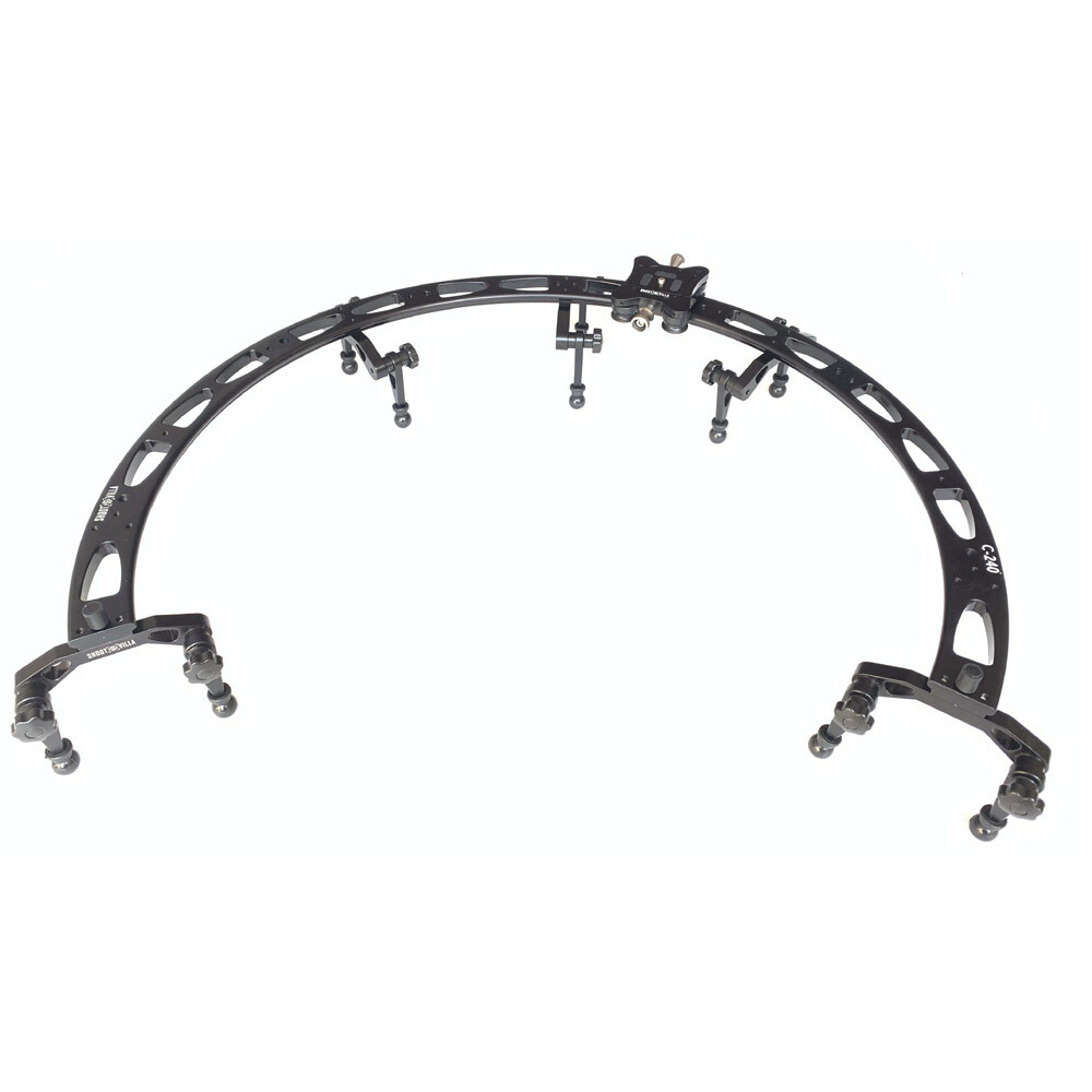 Video Camera Panoramic 240° Circular Camera Slider Track System Roller ...