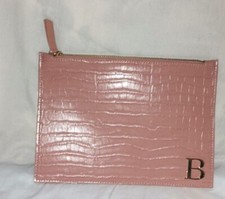 Single Letter  Make Up bag - Alphabet Initial Travel Accessory