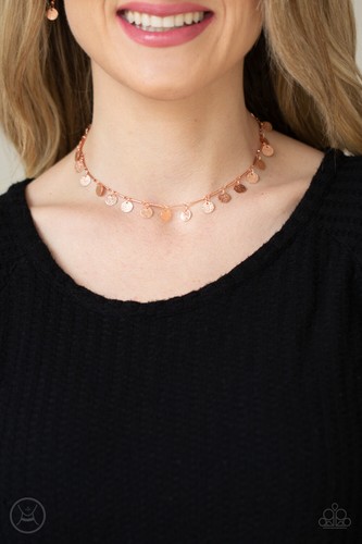 Musically Minimalist Copper Choker 