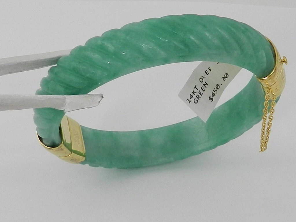 Macy's on sale jade bangle
