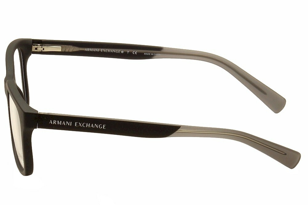 Armani Exchange Men's Eyeglasses AX3029 AX/3029 8182 Black Armani Exchange Men's Eyeglasses AX3029 AX/3029 8182 Black