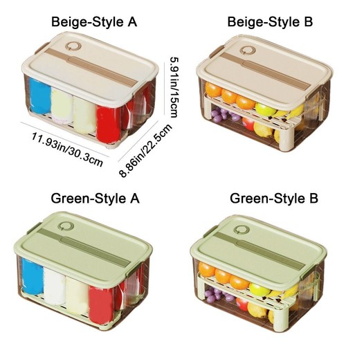 Handheld Food Storage Container Fresh-keeping Meat Freezing Box Outdoor - Picture 2 of 16