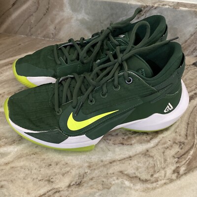 Nike Zoom Freak Nike By You Basketball White Black CW0619-991 Men’s Sz  Green