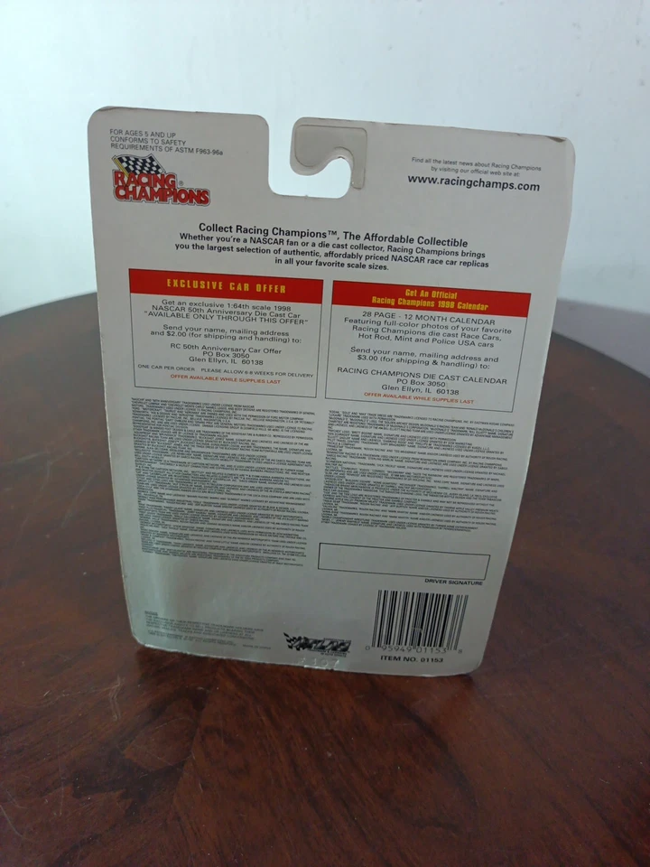 50 Aniversario Tony Raines #19 Racing Champions 1/64 NASCAR Diecast  Foto 3 de 3