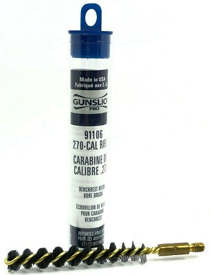 Gunslick Pro Benchrest Bore Brush .270 Caliber Rifle Nylon 5963-L