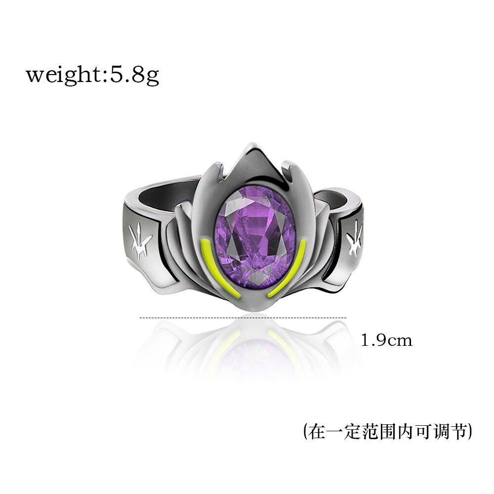 Anime Code Geass Ring Lelouch Einstellbare Cosplay Unisex Paar Lover Ringe Requisite Schmuck Geschenk Accessoires | DE