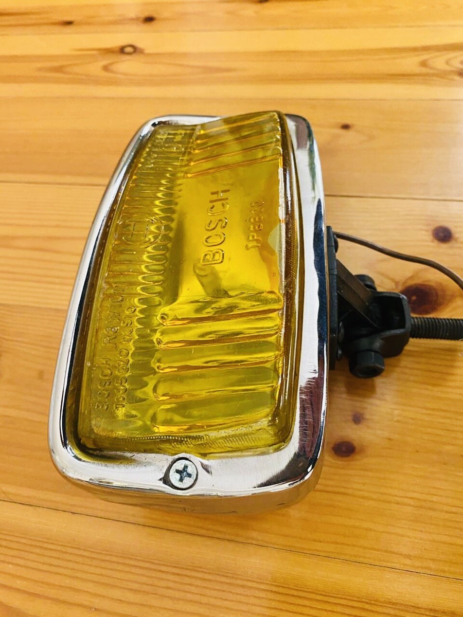 BOSCH Fog Lights Yellow Glass 1968 Years Universal For Mercedes
