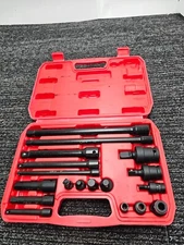 (18 Piece) Drive Tool Accessory Socket Adapter Extension Bar