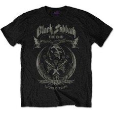Image of Black Sabbath 'The End Grim Reaper' Black T shirt - NEW