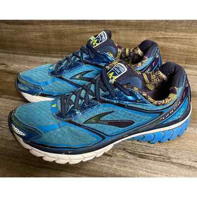 Brooks Ghost Blue White Athletic Running Shoes Women's Size US