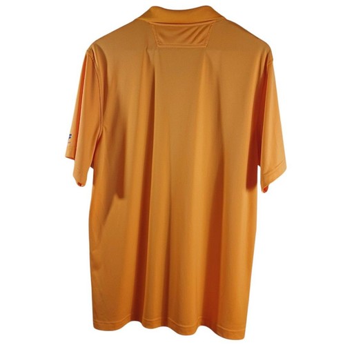 Polo golf uomo FILA Sport XL arancione stampa geometrica performance abbigliamento attivo - Foto 7 di 8