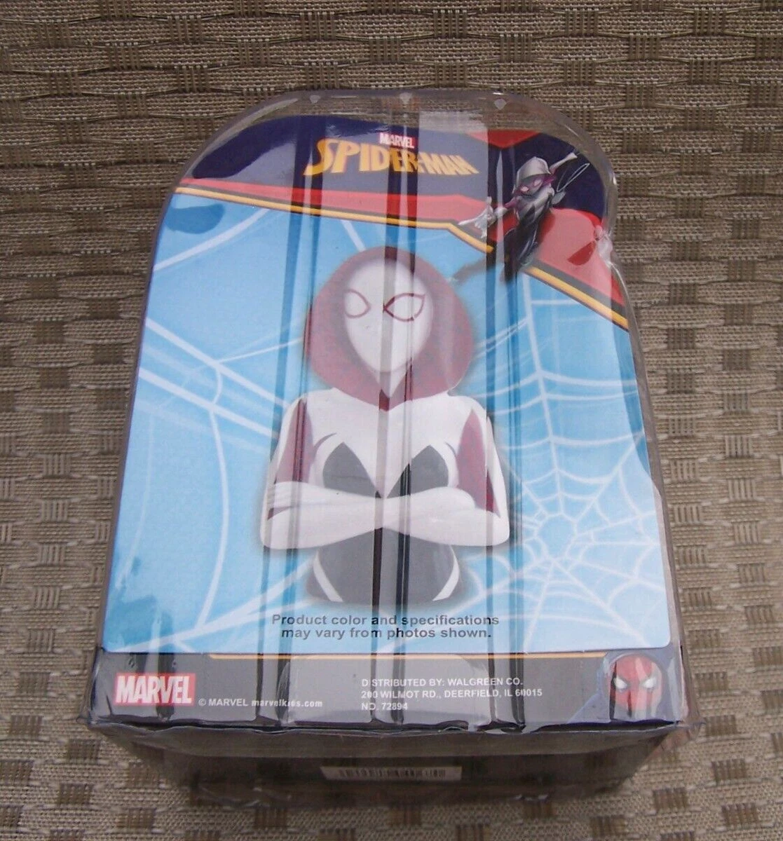 MARVEL 6.5 하이 닙의 스파이더맨 화이트 코인 뱅크-Freehip.co.kr