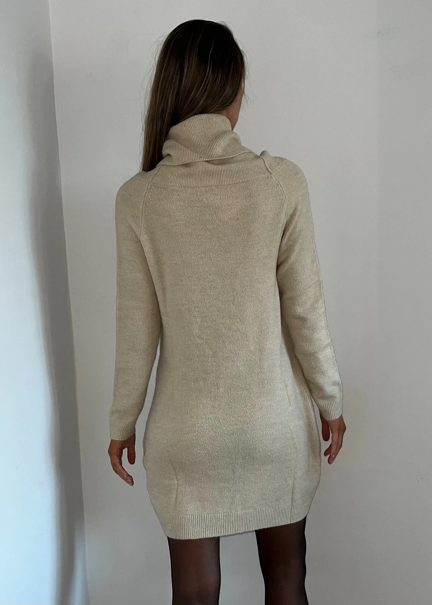Brand New Monsoon Cream Cowl Neck Jumper Dress Sizes S XXL eBay