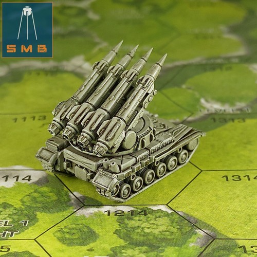 Battletech Alternative - Nesun Heavy Lurmishe Missile Launchers x2 (6mm scale) - Picture 2 of 5