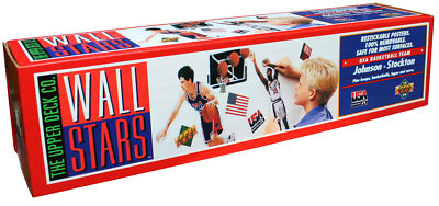 Upper Deck USA Dream Team Wand Stars Restickable Poster: Magisch Johnson / John