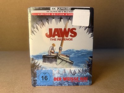 Der weiße Hai 4 Die Abrechnung 1987 4K Ultra HD Blu-ray Steelbook  uhd weisse iv