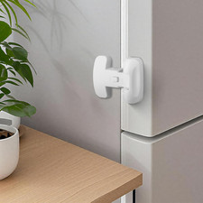 YCT Baby Safety Fridge Lock - 2 Pack Automatic Door Latch for Easy Installation