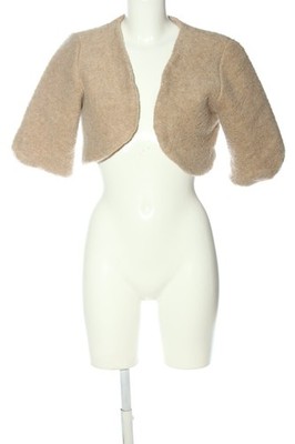 ZARA BASIC Bolero Damen Jacke Gr. DE 38 camel Casual-Look
