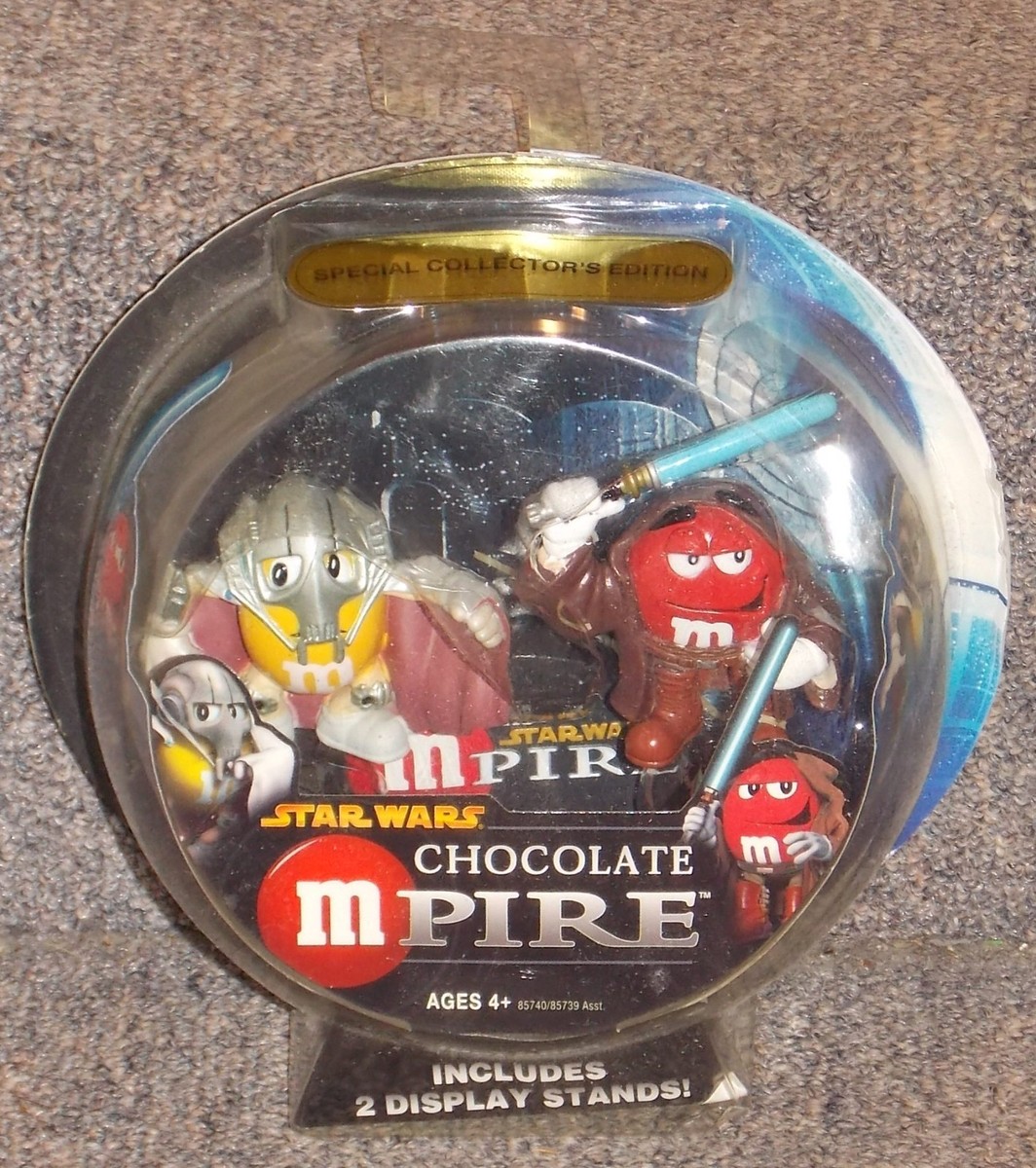 2005 Star Wars Chocolate M-pire M&M's Obi Wan Kenobi & General