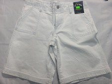 Girls' Mid-Rise Baggy Bermuda Jean Shorts Art Class Light Wash Size XL