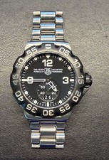 TAG Heuer Formula 1 Quartz 44mm 200m Black Dial Sapphire w/ Box Papers