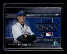 Brandon Barriera 2022 Bowman Chrome Draft Night #BDN8 Blue Jays ROOKIE QTY