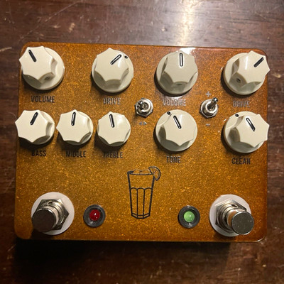 JHS Pedals Sweet Tea V3 Dual Overdrive Analog Effects Pedal for Electric Guitar