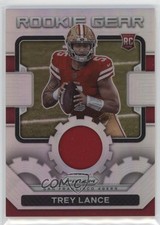 2021 Panini Prizm Rookie Gear Trey Lance #RG-3 na4