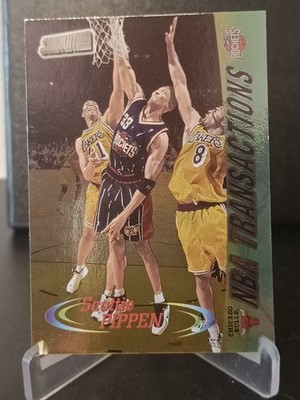 1998-99 Topps Stadium Club Basketball #240 Scottie Pippen   Houston Rockets