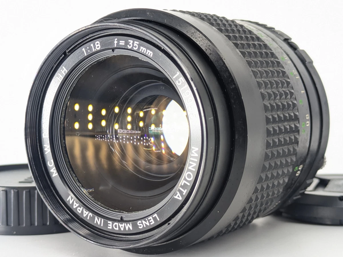 Minolta 35mm Focal f/1.8 Camera Lenses for sale - eBay
