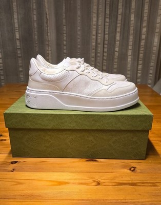 Gucci GG Canvas Sneaker Herren Weiß EU 43,5 / US 9.5 NEU!