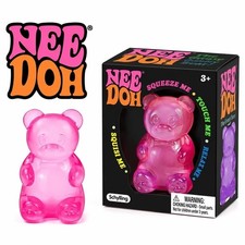NEEDOH Soft Gummy Bear Fidget Squeeze Toy TPR Sensory Stress Relief Toy Kids Bir
