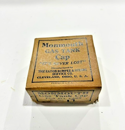 2297.1 ~ Vintage NOS OEM Monmouth Tankdeckel für 1930er Ford Modell A! Mit Box - Bild 4 von 11