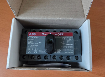 ABB OT40F4C Lastumschalter, 4-polig, 40A (1SCA104934R1001) - NEU & OVP