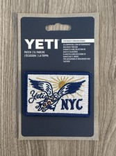 Auténtico PARCHE Pizza Gaviota YETI NYC Azul Exclusivo
