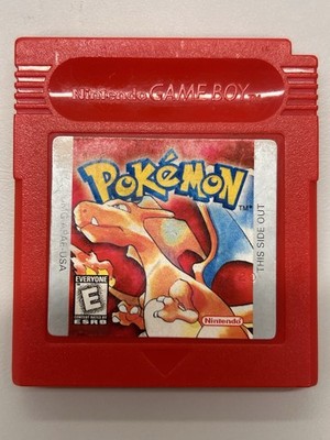 Pokemon Red Version Game Boy Authentic Tested Working New Save Battery Nintendo