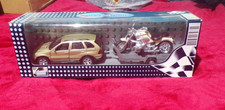 BMW X5 & BMW R1200C Bike Die-Cast Model Vintage in Box