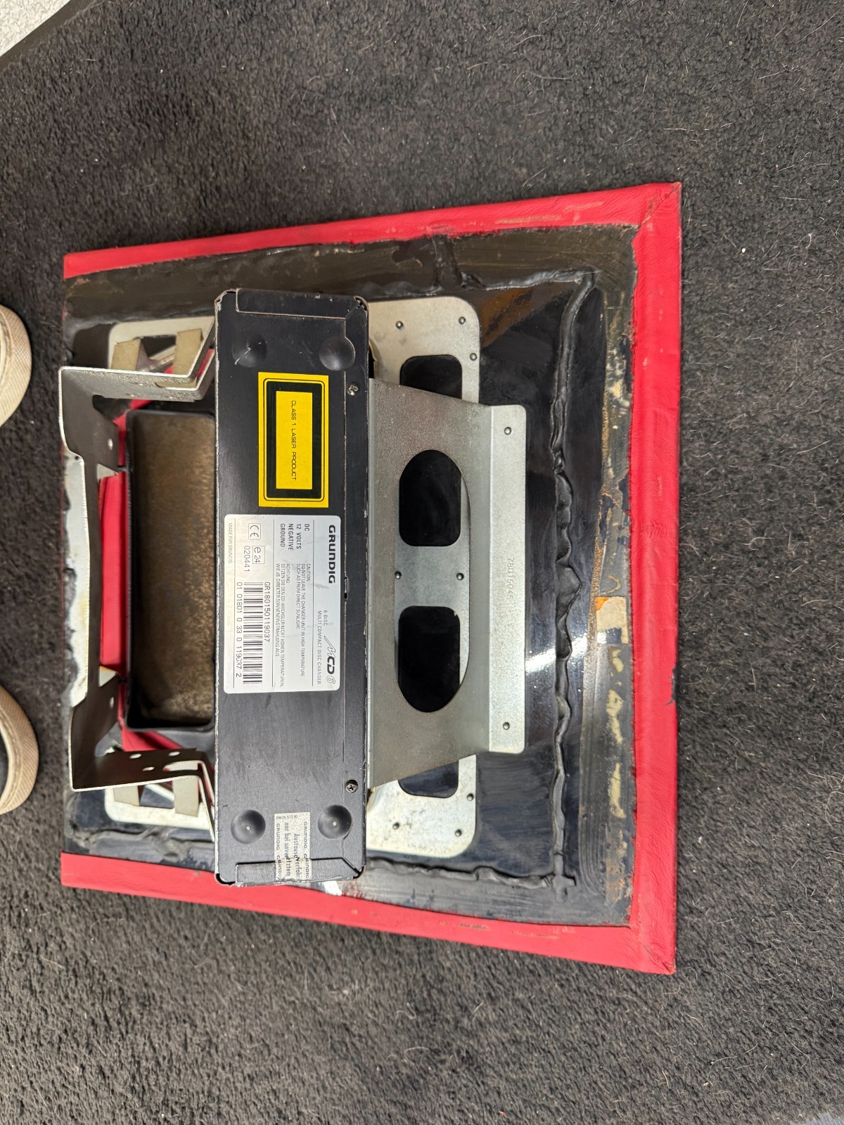 Lamborghini Murcielago Rear Cd changer Red P/N 410035110